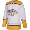 Miehille NHL Nashville Predators Pelipaita Blank Adidas Valkoinen Authentic
